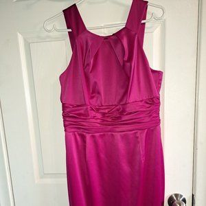 BNWT Barbie Pink Satin Formal Dress Size 10